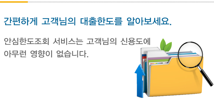안심한도조회